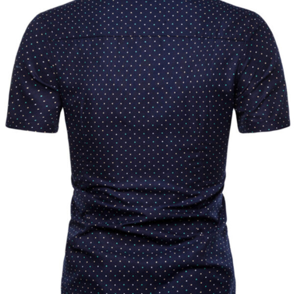 Men's Summer Fashion Short Sleeve Printed Shirt